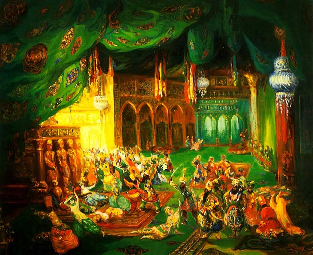 Scheherazade by Léon Bakst - Evocations for piano Avi Schönfeld